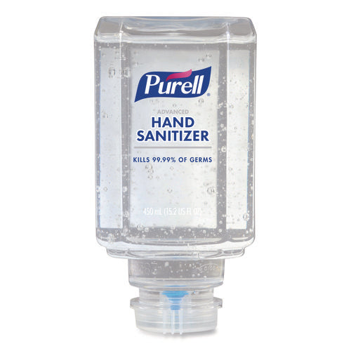 Image of PURELL® Advanced Hand Sanitizer Gel, Refill for ES Everywhere System, 450 mL Refill, Clean Scent, 6/Carton