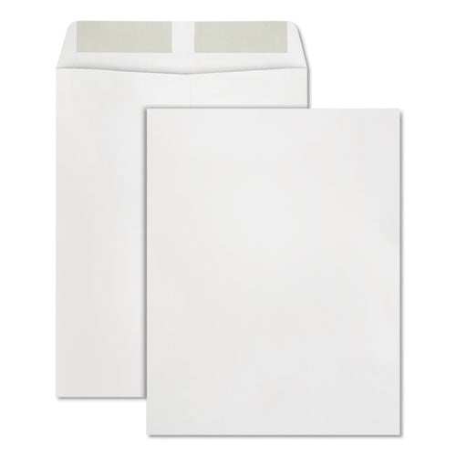 Image of Quality Park Catalog Envelope, 24 lb Bond Weight Paper, #13 1/2, Square Flap, Gummed Closure, 10 x 13, White, 250/Box
