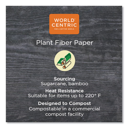Image of World Centric® Notree Paper Hot Cups, 12 Oz, Natural, 1,000/carton