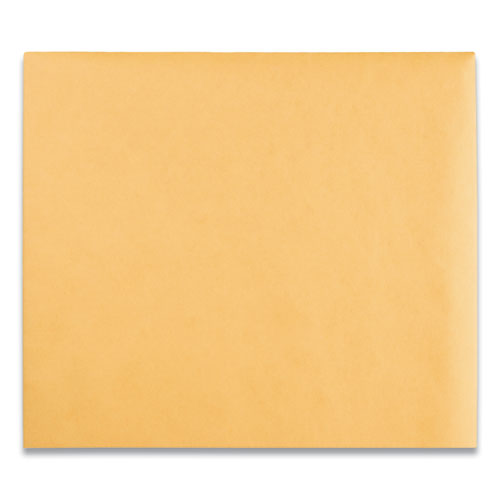 Image of Quality Park Clasp Envelope, 28 lb Bond Weight Kraft, #95, Square Flap, Clasp/Gummed Closure, 10 x 12, Brown Kraft, 100/Box