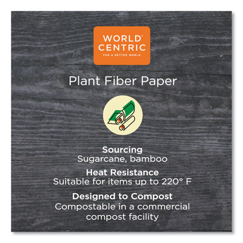 Image of World Centric® Notree Paper Hot Cups, 6 Oz, Natural, 1,000/carton