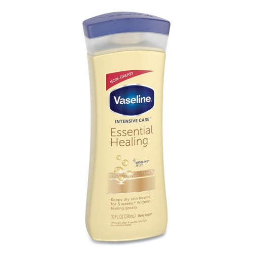 Image of Vaseline® Intensive Care Essential Healing Body Lotion With Vitamin E, 10 Oz, 6/carton