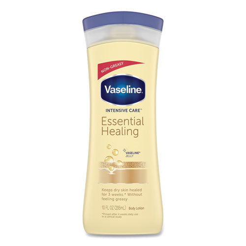 Image of Vaseline® Intensive Care Essential Healing Body Lotion With Vitamin E, 10 Oz, 6/carton