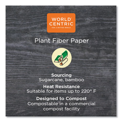 Image of World Centric® Notree Paper Hot Cups, 8 Oz, Natural, 1,000/carton