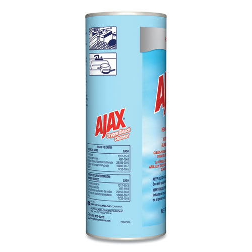 Image of Ajax® Oxygen Bleach Powder Cleanser, 21oz Can, 24/carton