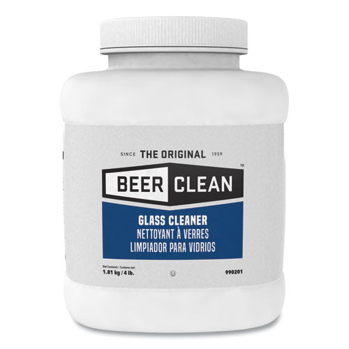 Image of Diversey Beer Clean Glass Cleaner, Unscented, Powder, 4 Lb. Container