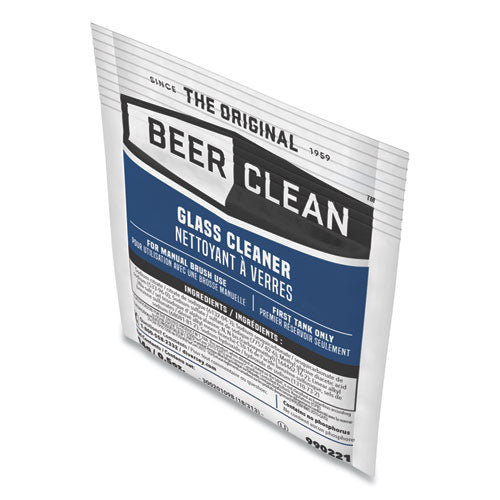 Image of Diversey Beer Clean Glass Cleaner, Powder, 0.5 Oz Packet, 100/carton