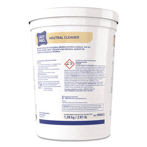 Image of Easy Paks® Neutral Cleaner, 0.5 Oz Packet, 90/tub