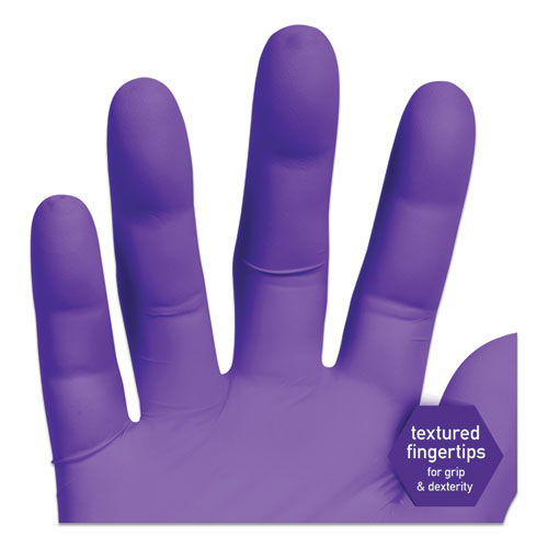 Image of Kimtech PURPLE NITRILE Exam Gloves, 242 mm Length, Large, Purple, 1,000/Carton