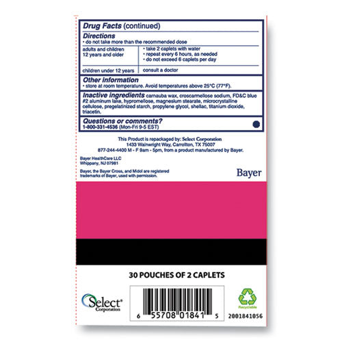 Image of Midol® Complete Menstrual Caplets, Two-Pack, 30 Packs/box