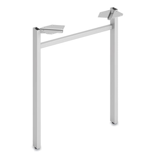 Image of HON® Mod U-Leg, 23.75w x 2d x 27.86h, Silver