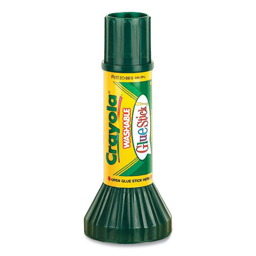 Image of Crayola® Washable Glue Stick, 0.88 Oz, Dries Clear, 12/pack