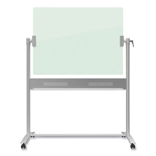 Image of Quartet® Infinity Glass Dry-Erase Board Presentation Easel, 24" x 36", White Surface