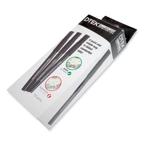 Image of CONTROLTEK® Dtek Counterfeit Detector Pens, U.s. Currency, 12/pack