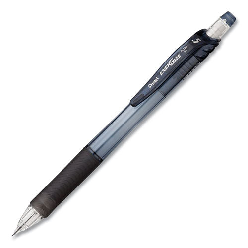 Image of Pentel® EnerGel RTX Gel Pen, Retractable, Medium 0.7 mm, Black Ink, Gray/Black Barrel, 5/Pack