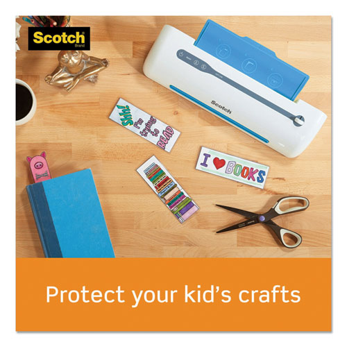 Image of Scotch Laminating Pouches, 3 Mil, 11.5" X 17.5", Gloss Clear, 25/pack