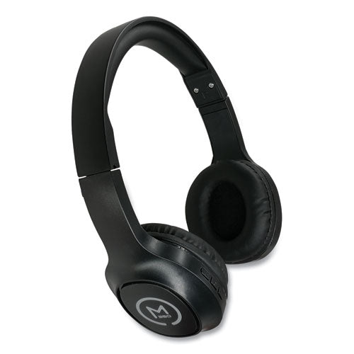 Image of Morpheus 360® TREMORS Stereo Wireless Headphones with Microphone, 3 ft Cord, Black