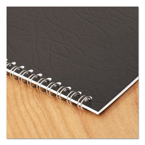 Image of AT-A-GLANCE® DayMinder Monthly Planner, Ruled Blocks, 12 x 8, Black Cover, 14-Month: Dec 2024 to Jan 2026