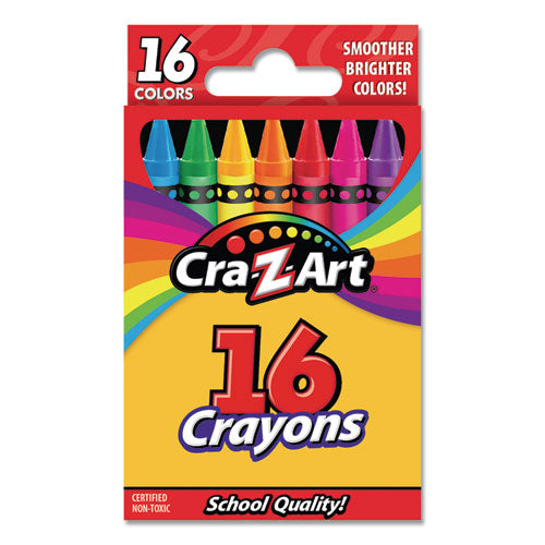 Image of Cra-Z-Art® Crayons, 16 Assorted Colors, 16/set