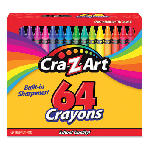 Image of Cra-Z-Art® Crayons, 64 Assorted Colors, 64/pack