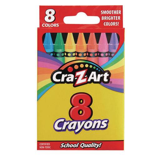 Image of Cra-Z-Art® Crayons, 8 Assorted Colors, 8/pack