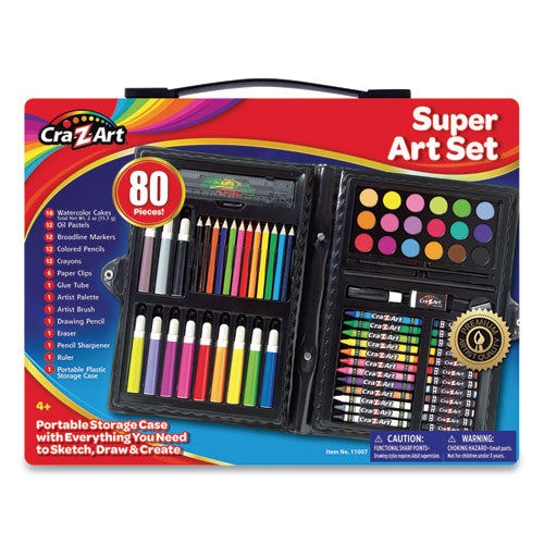 Image of Cra-Z-Art® Super Art Set, 80 Pieces
