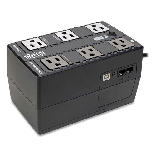 Image of Tripp Lite by Eaton ECO Series Energy-Saving Standby UPS, 6 Outlets, 350 VA, 316 J