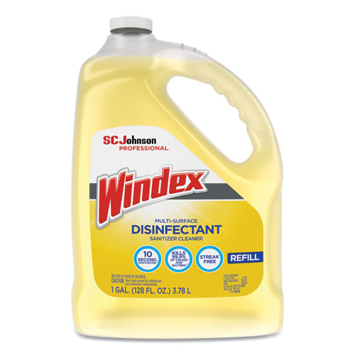 Image of Windex® Multi-Surface Disinfectant Cleaner, Citrus, 1 Gal Bottle