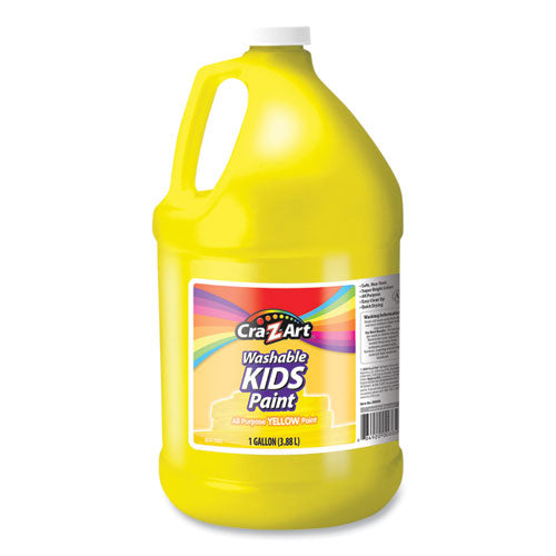 Image of Cra-Z-Art® Washable Kids Paint, Yellow, 1 Gal Bottle