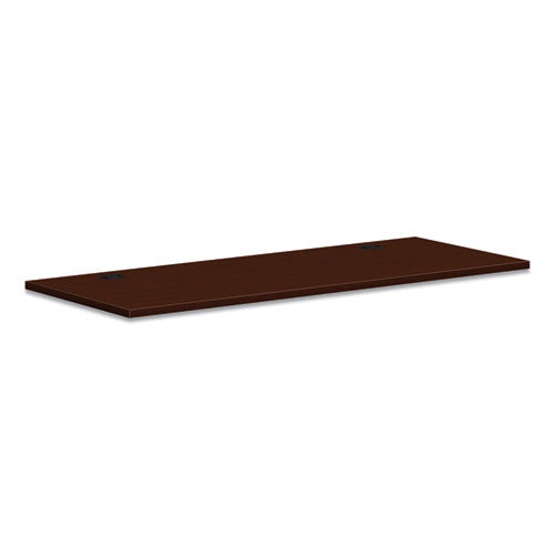 Image of HON® Mod Worksurface, Rectangular, 60w x 24d, Traditional Mahogany