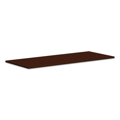 Image of HON® Mod Worksurface, Rectangular, 72w x 30d, Traditional Mahogany