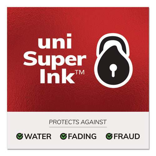 Image of uniball® Signo 207 Needle Point Gel Pen, Retractable, Medium 0.7 mm, Black Ink, Smoke/Black Barrel, 4/Pack