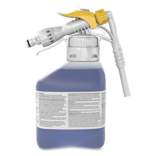 Image of Diversey Virex Plus One-Step Disinfectant Cleaner and Deodorant, 1.5 L Closed-Loop Plastic Bottle, 2/Carton
