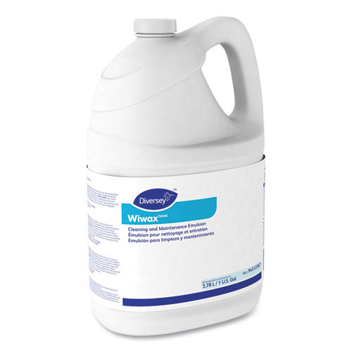 Image of Diversey Wiwax Cleaning And Maintenance Solution, Liquid, 1 Gal Bottle, 4/carton