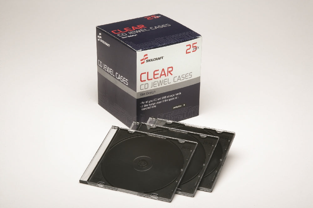Image of CD Case, Slim, Clear