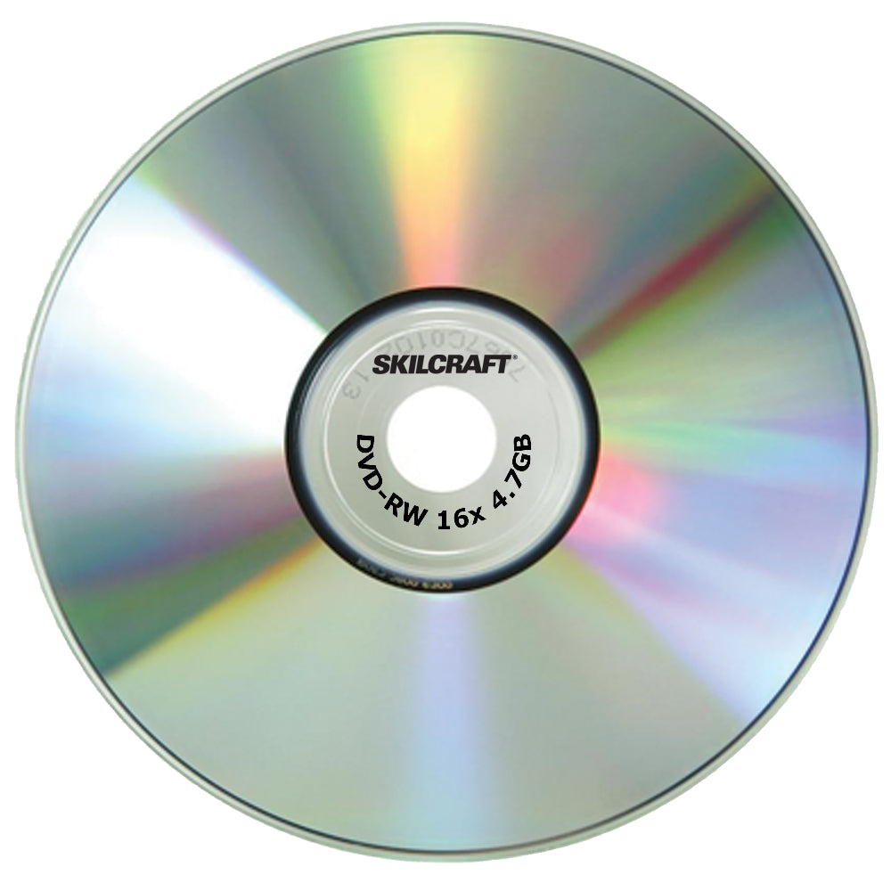 Image of Media Disk Branded Attribute, DVD-RW, 4x, 5/PG