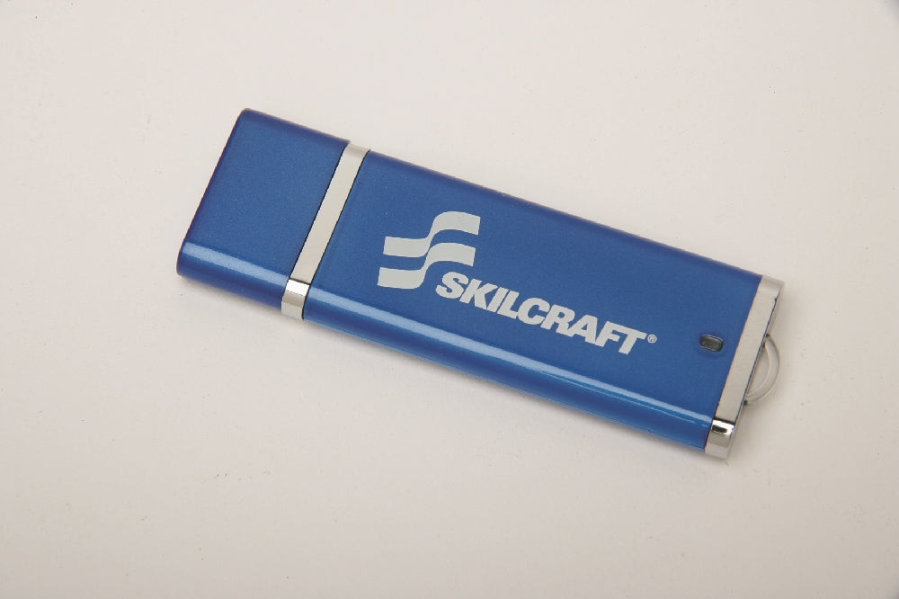 Image of USB Flash Drive with 256-bit AES Encryption, 16 GB