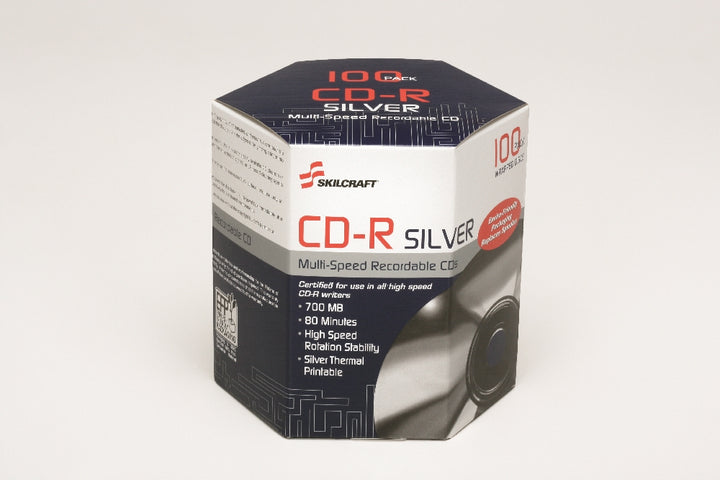 Image of Skilcraft Thermal Printable CD-R Discs