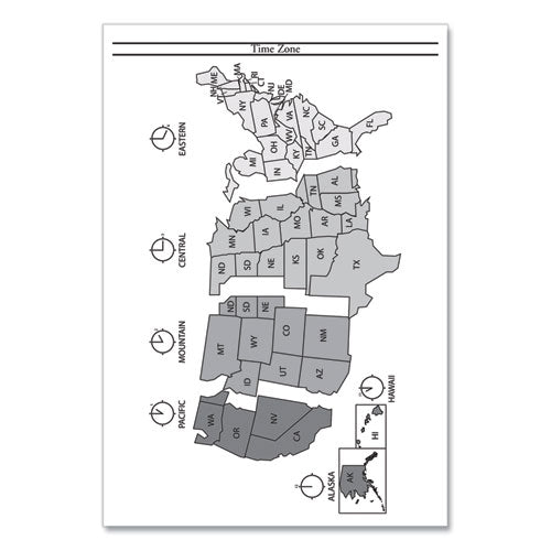 Image of House of Doolittle Recycled Weekly Appointment Book Ruled without Appointment Times, 8.75 x 6.88, Black Cover, 12-Month (Jan to Dec): 2025