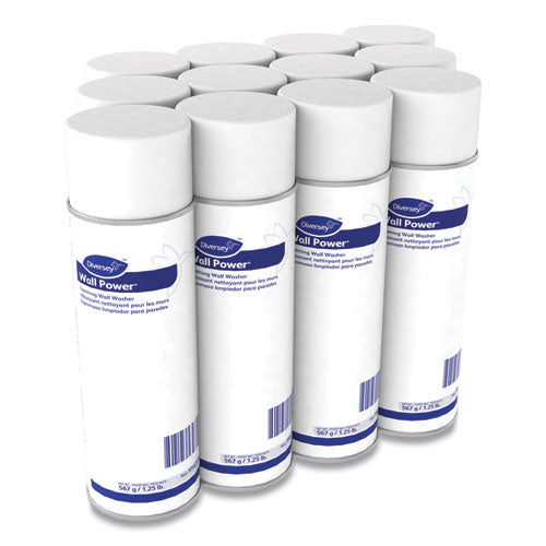Image of Diversey Wall Power Foaming Wall Washer, 20 Oz Can, 12/carton