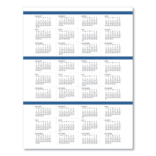 Image of House of Doolittle Earthscapes Recycled Ruled Monthly Planner, Landscapes Color Photos, 11 x 8.5, Black Cover, 14-Month: Dec 2024 to Jan 2026