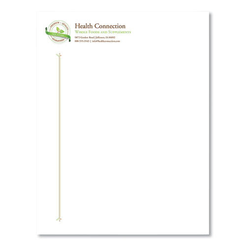 Image of Southworth® 25% Cotton Business Paper, 95 Bright, 20 lb Bond Weight, 8.5 x 11, White, 500 Sheets/Ream