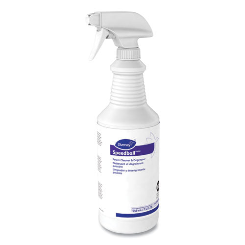 Image of Diversey Speedball Heavy-Duty Cleaner, Citrus, Liquid, 1qt. Spray Bottle, 12/ct