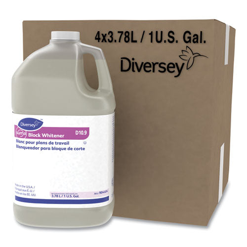 Image of Diversey Suma Block Whitener, 1 Gal Bottle, 4/carton