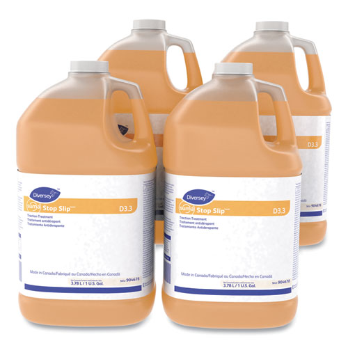 Image of Diversey Suma Stop Slip Traction Treatment, Unscented, 1 Gal Bottle, 4/carton