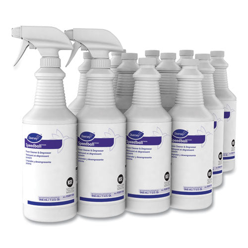 Image of Diversey Speedball Heavy-Duty Cleaner, Citrus, Liquid, 1qt. Spray Bottle, 12/ct