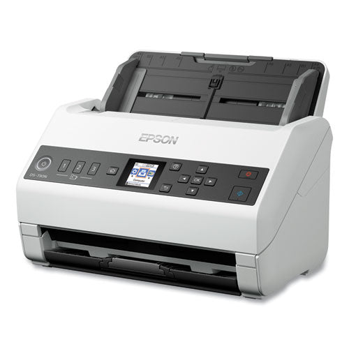 Image of Epson® Ds-730n Network Color Document Scanner, 600 Dpi Optical Resolution, 100-Sheet Duplex Auto Document Feeder