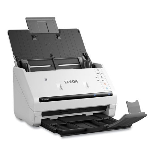 Image of Epson® Ds-575w Ii Wireless Color Duplex Document Scanner, 600 Dpi Optical Resolution, 50-Sheet Duplex Auto Document Feeder