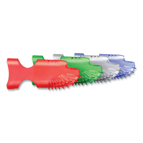 Image of LEE Tippi Micro-Gel Fingertip Grips, Size 7, Medium, Assorted, 10/pack