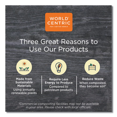 Image of World Centric® Fiber Cup Carriers, 8 oz to 22 oz, Four Cups, Natural, 600/Carton